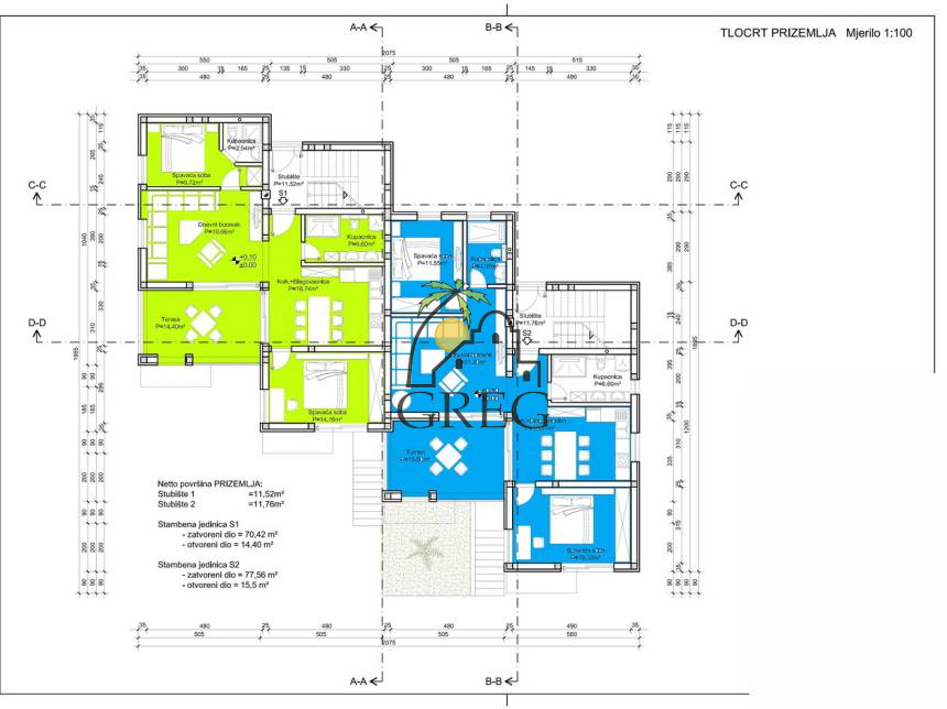 Chorwacja, Dalmacja Północna, Primošten - Apartament, na sprzedaż