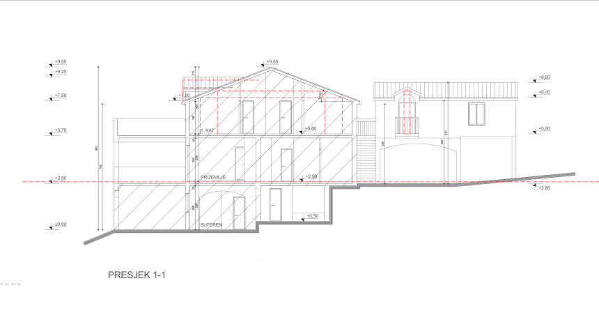 Chorwacja, Dalmacja Środkowa,  - Apartamentowiec, na sprzedaż