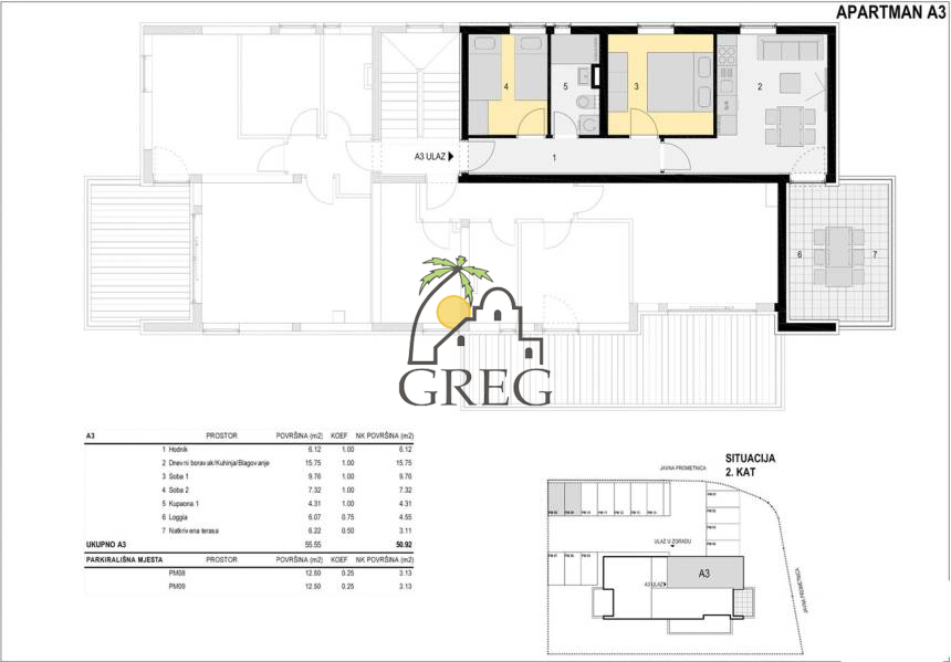 Croatia, Island of Pag,  - Apartment, for sale