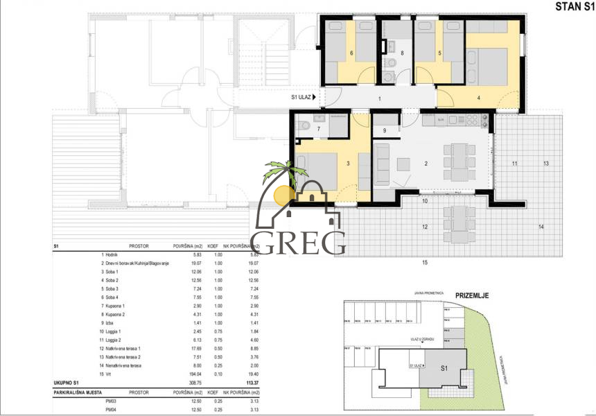 Croatia, Island of Pag,  - Apartment, for sale