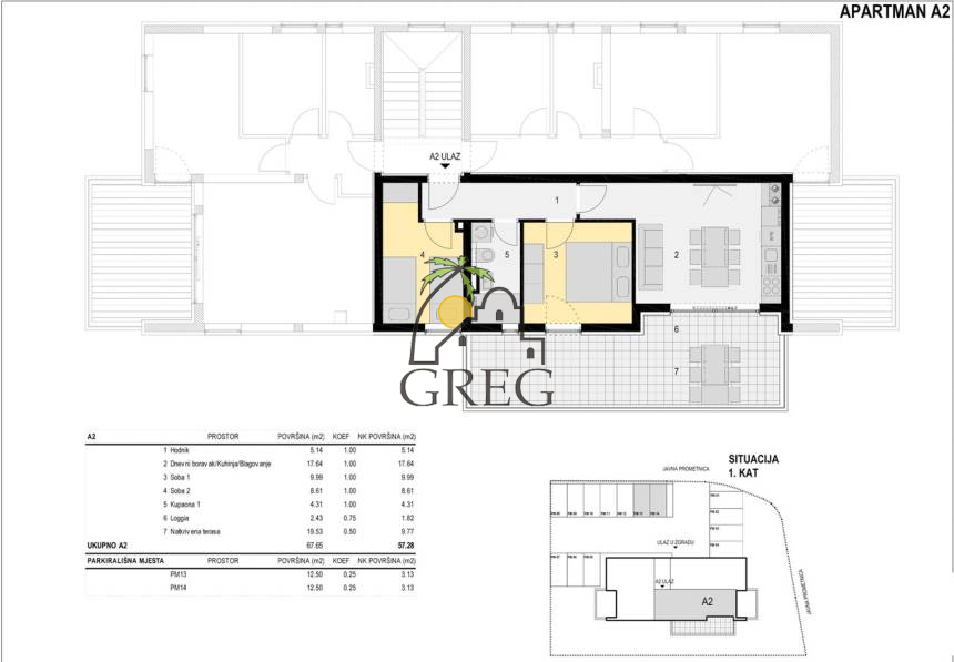 Croatia, Island of Pag,  - Apartment, for sale