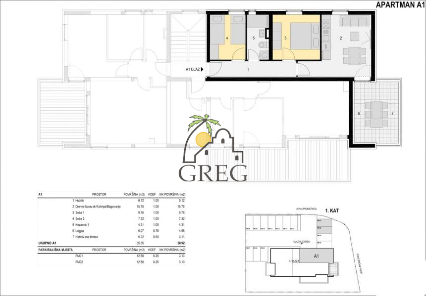 Croatia, Island of Pag,  - Apartment, for sale
