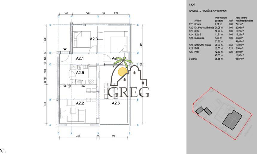 Chorwacja, Wyspa Pag,  - Apartament, na sprzedaż