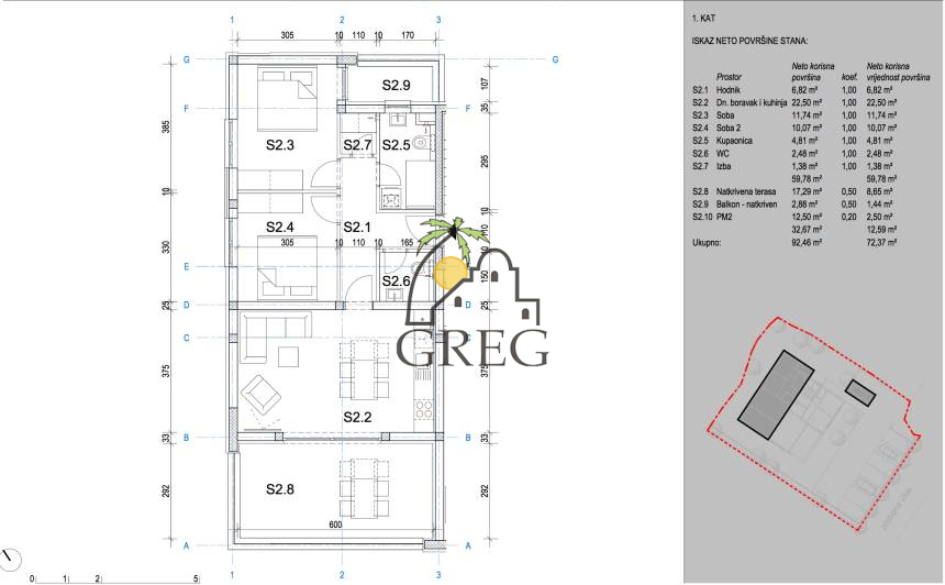 Chorwacja, Wyspa Pag,  - Apartament, na sprzedaż