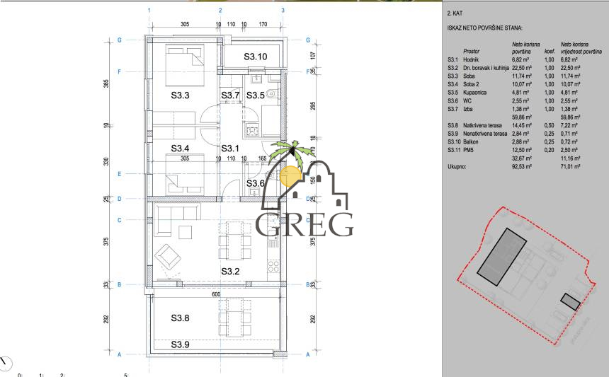 Chorwacja, Wyspa Pag,  - Apartament, na sprzedaż