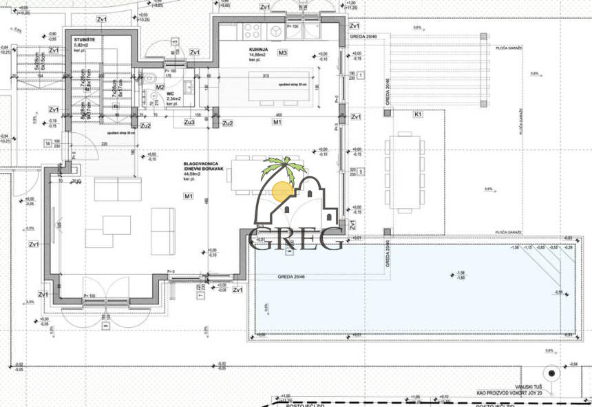 Croatia, Island of Ciovo,  - House, for sale