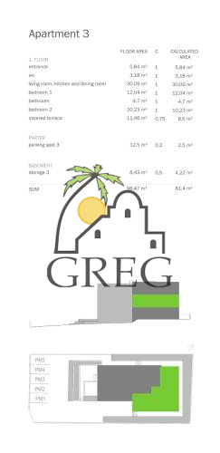 Chorwacja, Dalmacja Północna, Sv. Filip i Jakov - Apartament, na sprzedaż