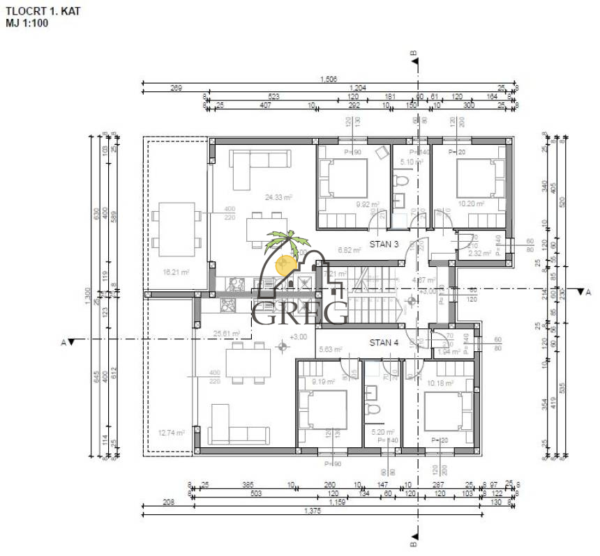 Chorwacja, Wyspa Pag,  - Apartament, na sprzedaż