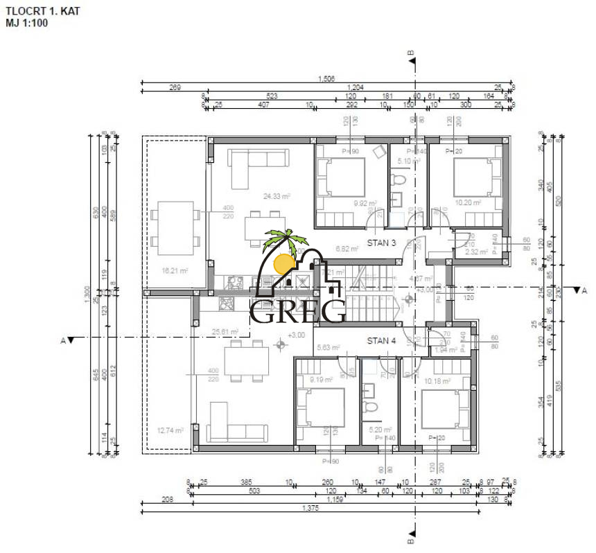 Croatia, Island of Pag,  - Apartment, for sale