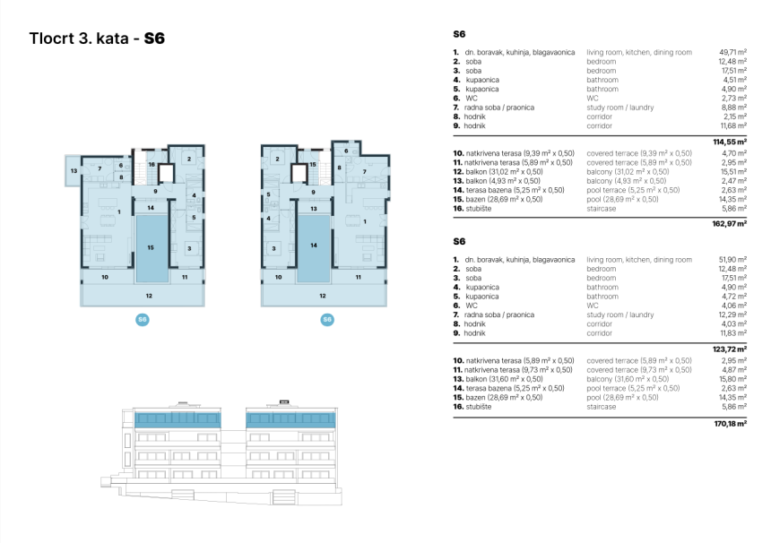 Croatia, Middle Dalmatia, Makarska - Apartment, for sale