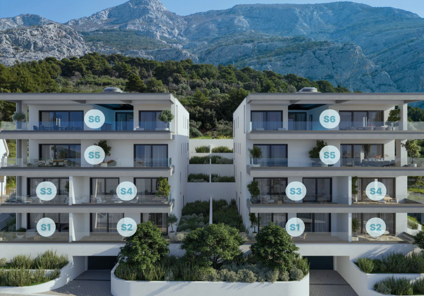 Chorwacja, Dalmacja Środkowa, Makarska - Apartament, na sprzedaż