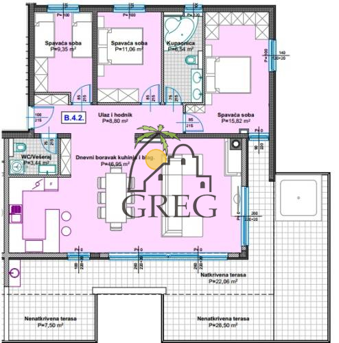 Chorwacja, Dalmacja Środkowa, Makarska - Apartament, na sprzedaż