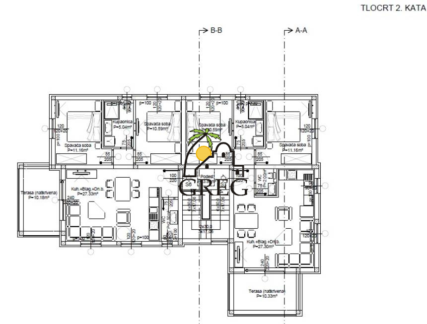Croatia, Middle Dalmatia, Rogoznica - Apartment, for sale