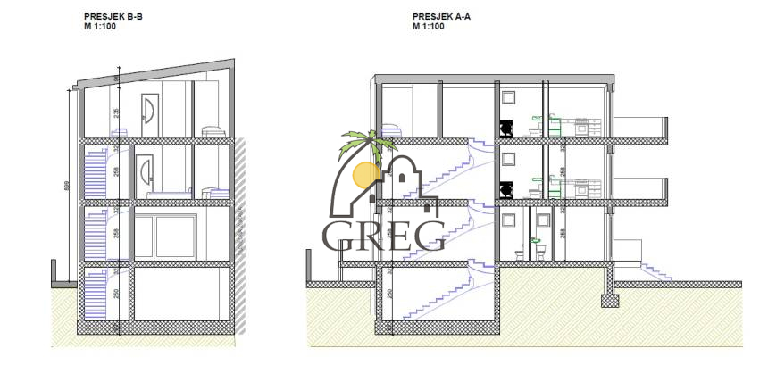 Chorwacja, Wyspa Pag,  - Apartamentowiec, na sprzedaż