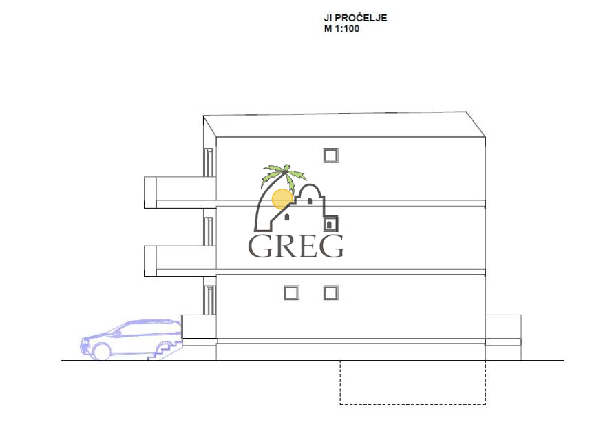 Chorwacja, Wyspa Pag,  - Apartamentowiec, na sprzedaż
