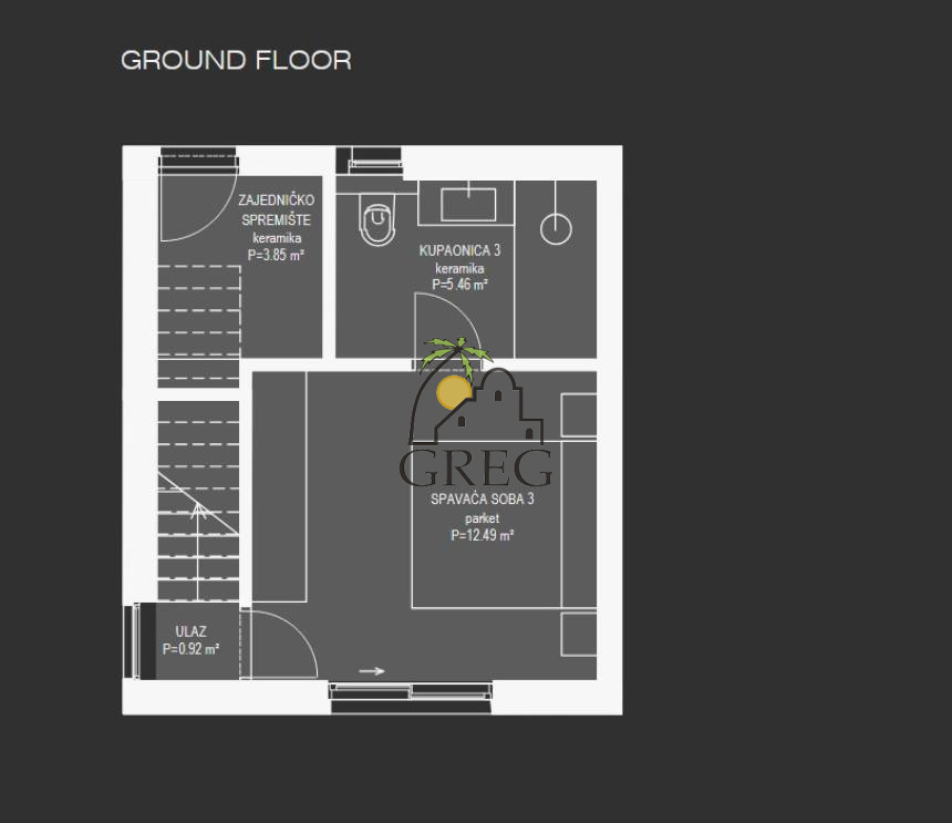 Chorwacja, Wyspa Uglian,  - Apartament, na sprzedaż