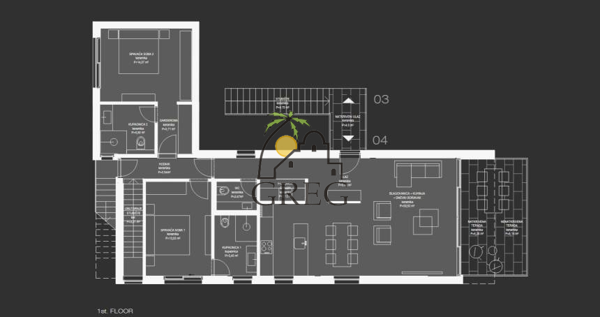 Chorwacja, Wyspa Uglian,  - Apartament, na sprzedaż