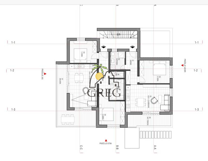 Croatia, North Dalmatia, Vodice - Apartment, for sale