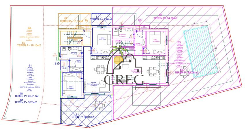 Croatia, North Dalmatia, Vodice - Apartment, for sale