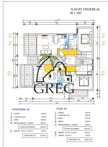 Chorwacja, Wyspa Pag, Gajac - Apartament, na sprzedaż