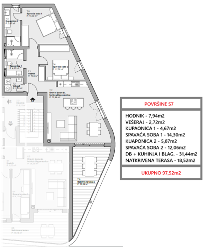 Chorwacja, Dalmacja Północna,  - Apartament, na sprzedaż