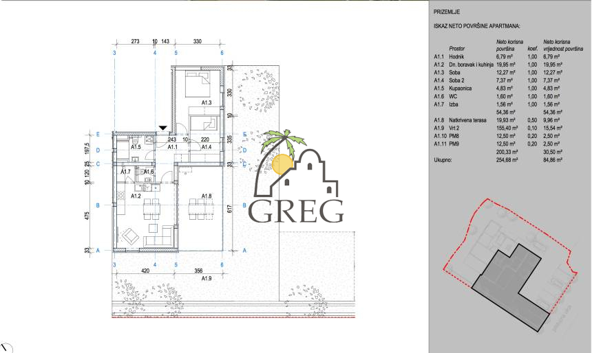 Croatia, Island of Pag, Novalja - Apartment, for sale