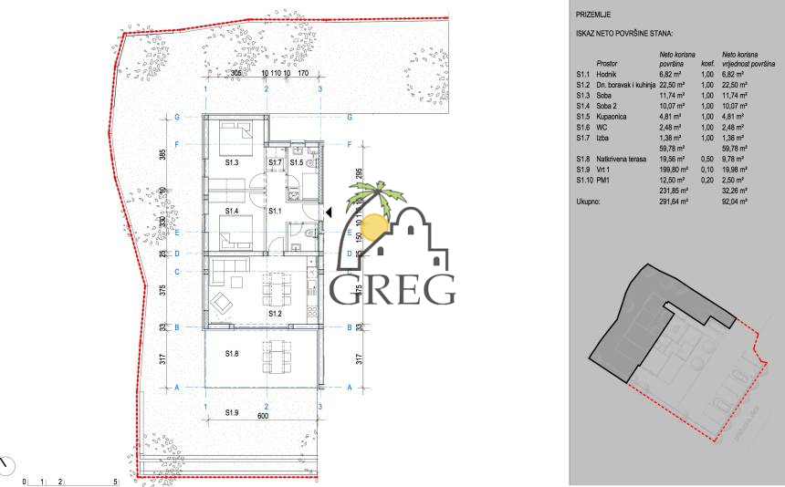 Croatia, Island of Pag, Novalja - Apartment, for sale