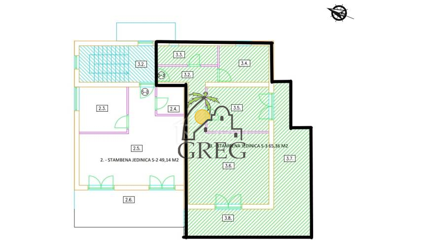 Chorwacja, Dalmacja Północna, Vodice - Apartament, na sprzedaż