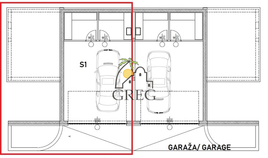 Chorwacja, Dalmacja Północna, Vodice - Bliźniak, na sprzedaż