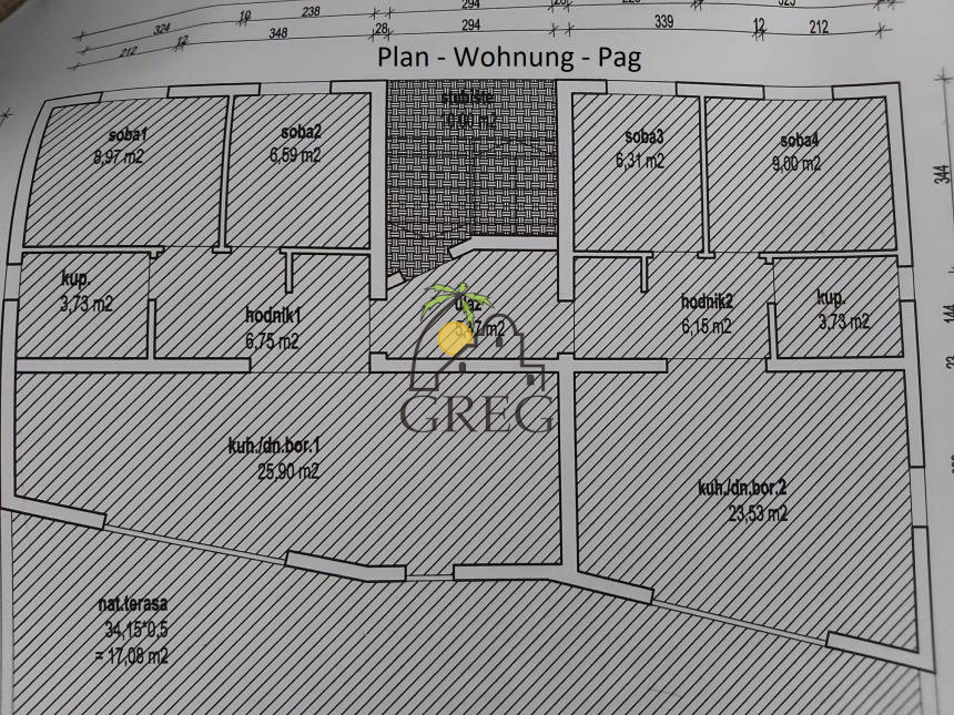 Chorwacja, Wyspa Pag, Pag - Apartament, na sprzedaż