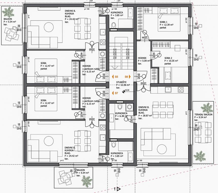 Croatia, North Dalmatia, Zadar - Apartment, for sale