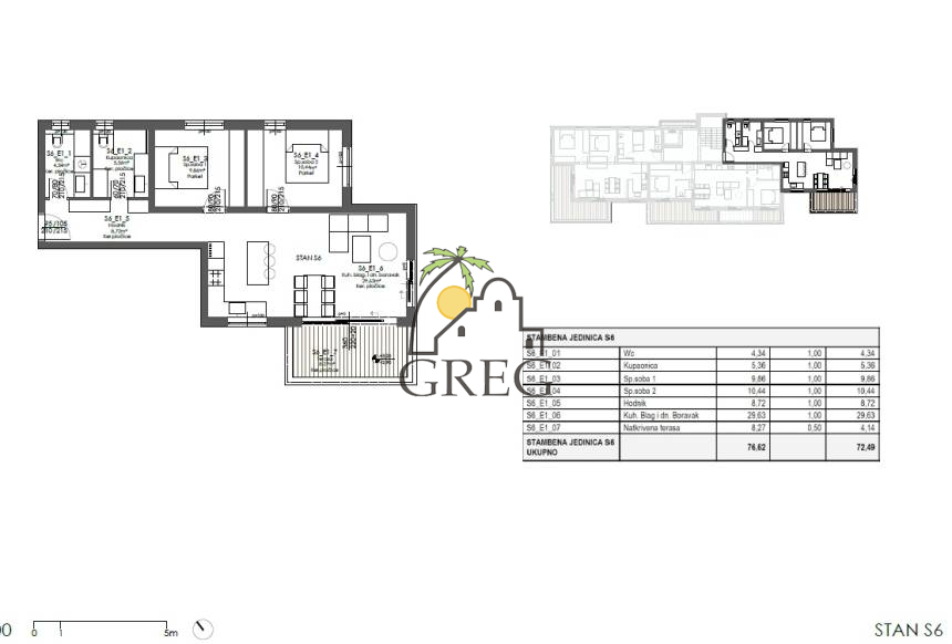 Chorwacja, Dalmacja Północna, Privlaka - Apartament, na sprzedaż