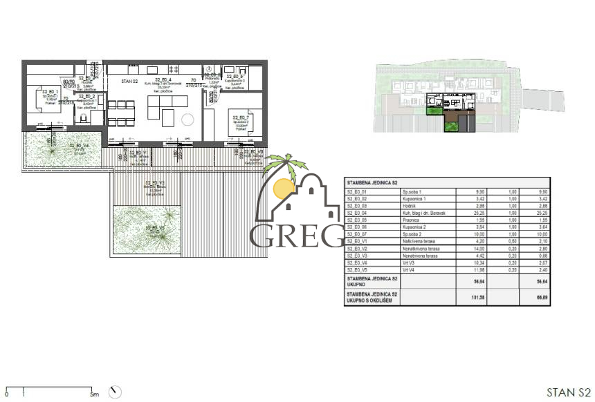 Chorwacja, Dalmacja Północna, Privlaka - Apartament, na sprzedaż