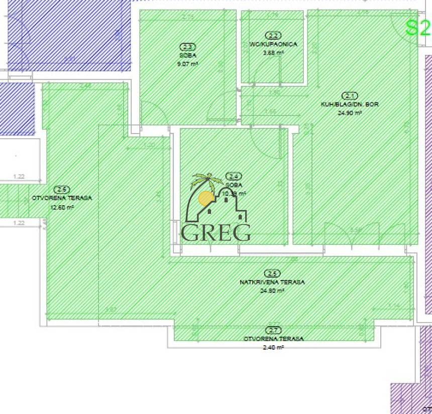 Croatia, Island of Pag, Novalja - Apartment, for sale