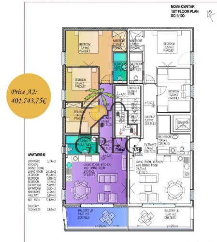 Chorwacja, Dalmacja Środkowa, Rogoznica  - Apartament, na sprzedaż