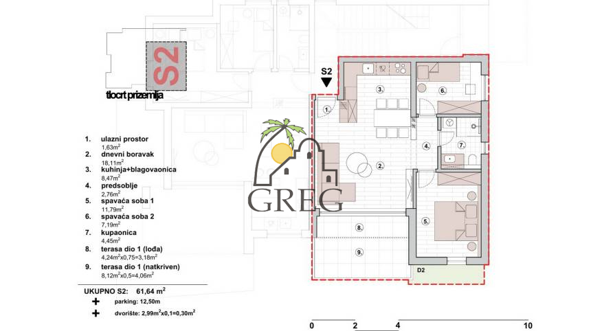 Chorwacja, Dalmacja Północna, Primošten - Apartament, na sprzedaż