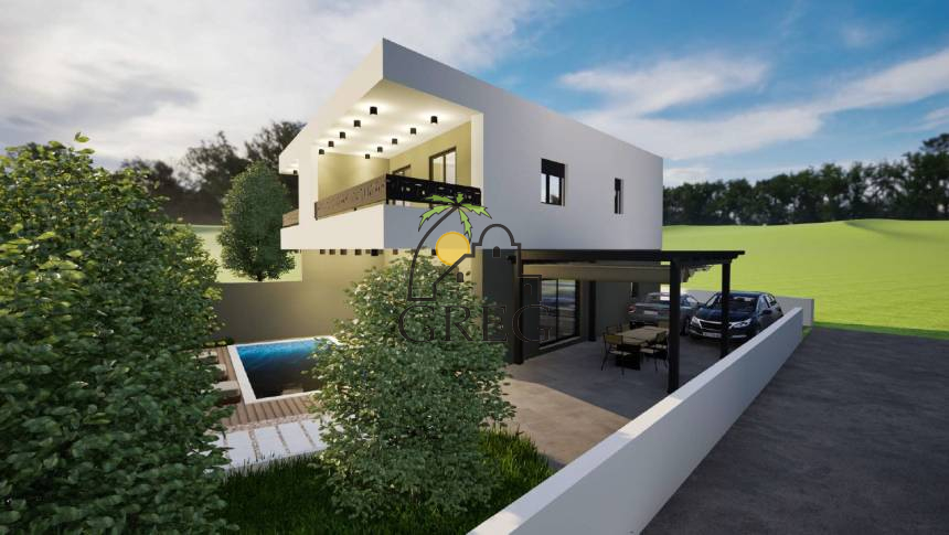 Croatia, North Dalmatia, Vodice - Semi-detached house, for sale