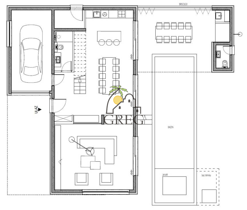 Croatia, North Dalmatia, Vodice - House, for sale