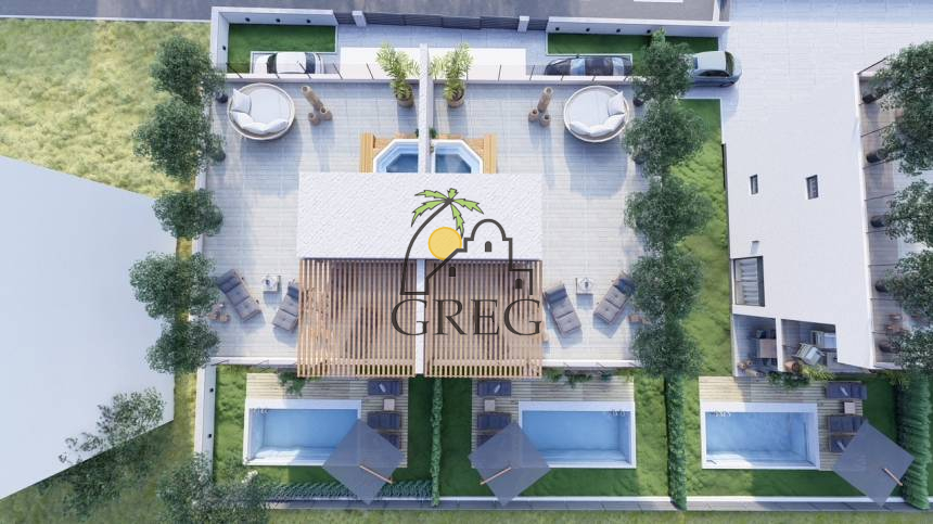 Croatia, North Dalmatia, Vodice - Semi-detached house, for sale