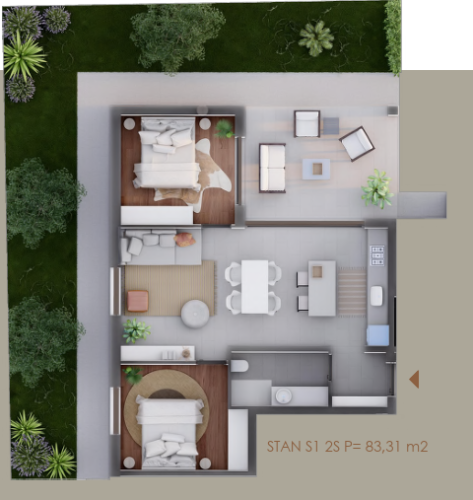 Chorwacja, Dalmacja Północna, Privlaka - Apartament, na sprzedaż