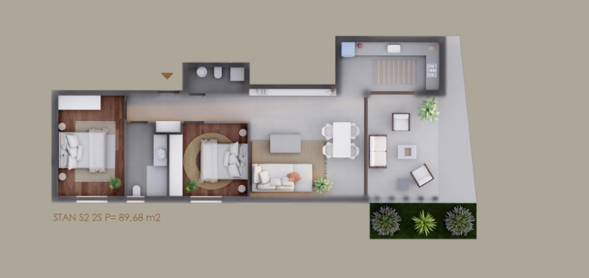 Chorwacja, Dalmacja Północna, Privlaka - Apartament, na sprzedaż