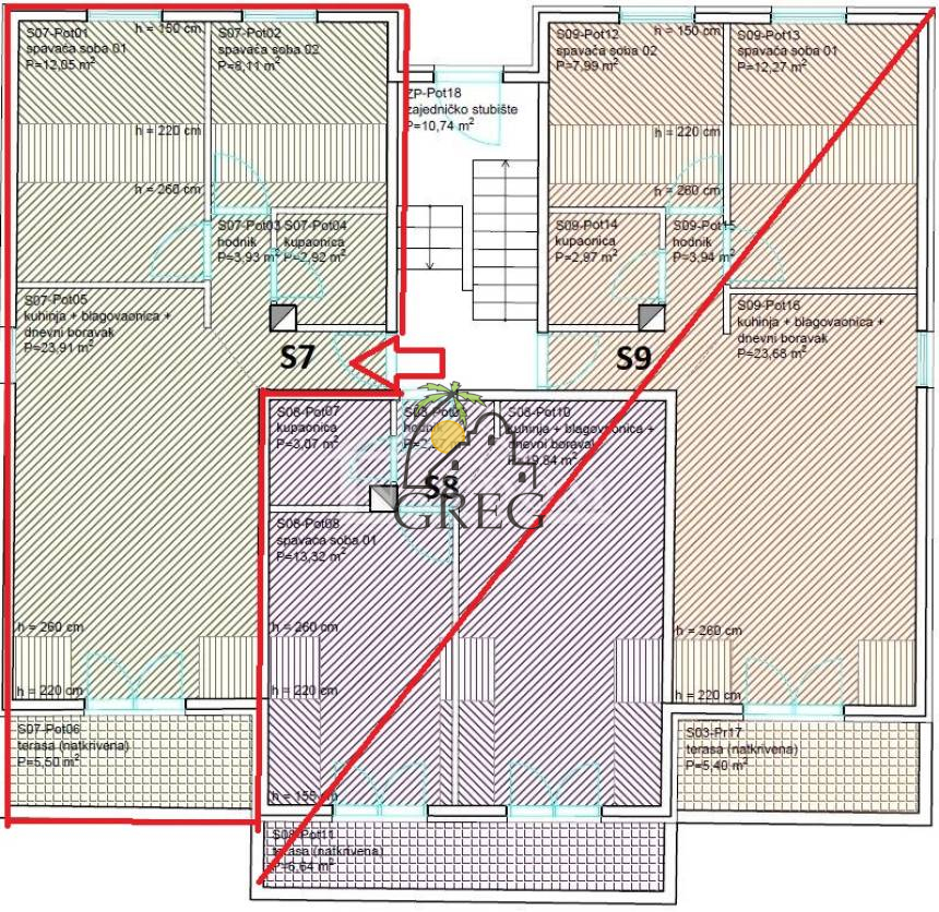 Chorwacja, Dalmacja Północna, Vodice - Apartament, na sprzedaż