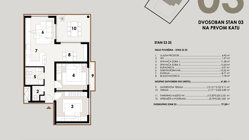 Croatia, Island of Vir,  - Apartment, for sale