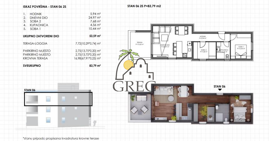 Croatia, North Dalmatia,  - Apartment, for sale