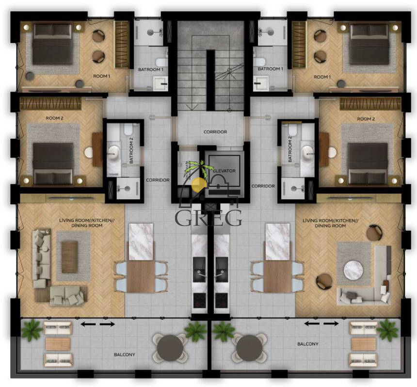 Chorwacja, Dalmacja Środkowa,  - Apartament, na sprzedaż