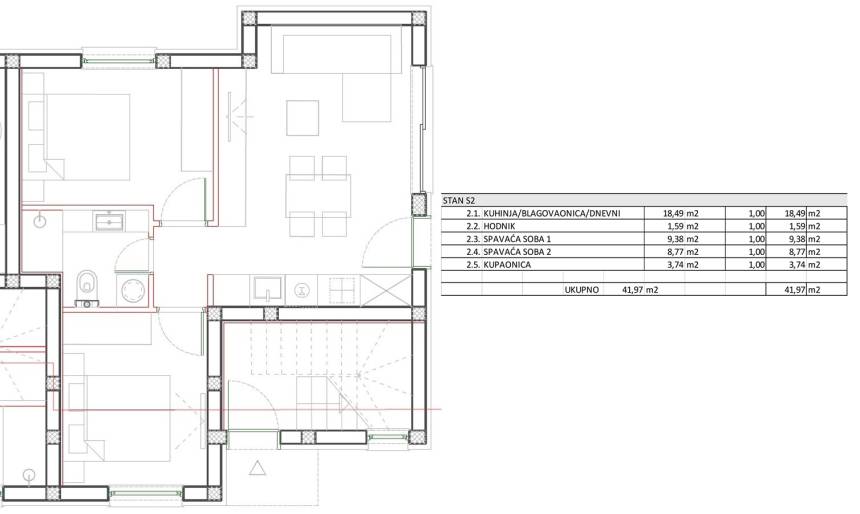 Croatia, North Dalmatia, Vodice - Apartment, for sale
