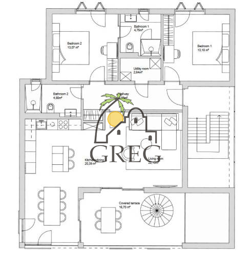Chorwacja, Dalmacja Północna, Primošten - Apartament, na sprzedaż