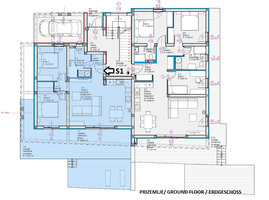 Croatia, North Dalmatia, Vodice - Apartment, for sale